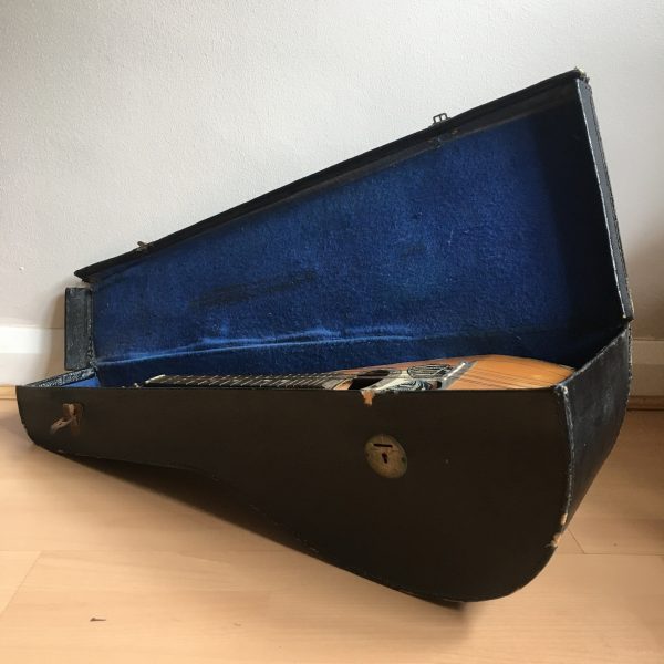 Neapolitan Mandolin with Butterfly inlay and case
