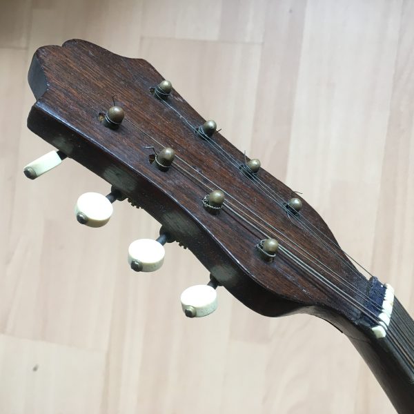 Neapolitan Mandolin with Butterfly inlay and case