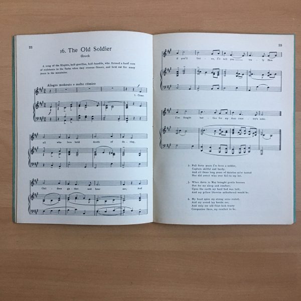 A European Folk-Song Book by John Horton – Arnold