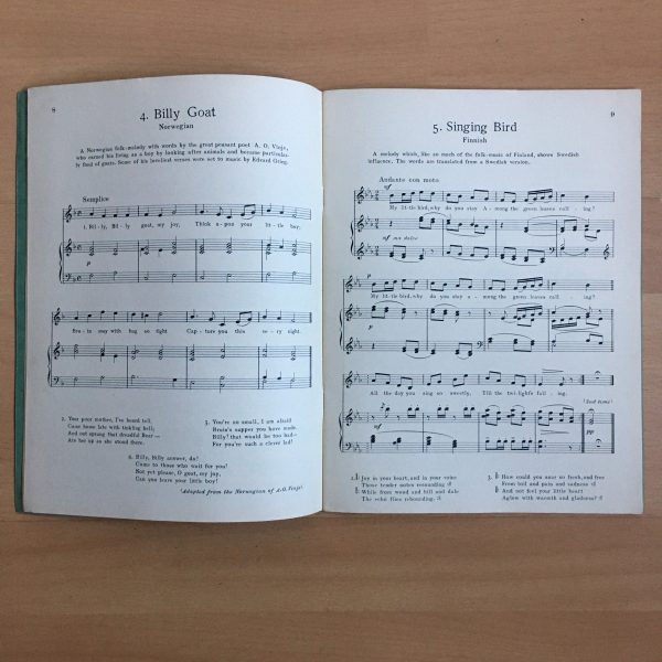 A European Folk-Song Book by John Horton – Arnold